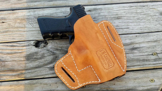 Handmade Leather Glock pancake shops holster